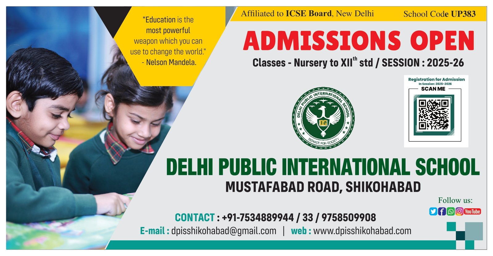 Admission Open